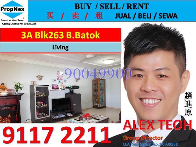 Blk 263 Bukit Batok East Avenue 4 (Bukit Batok), HDB 3 Rooms #156282832